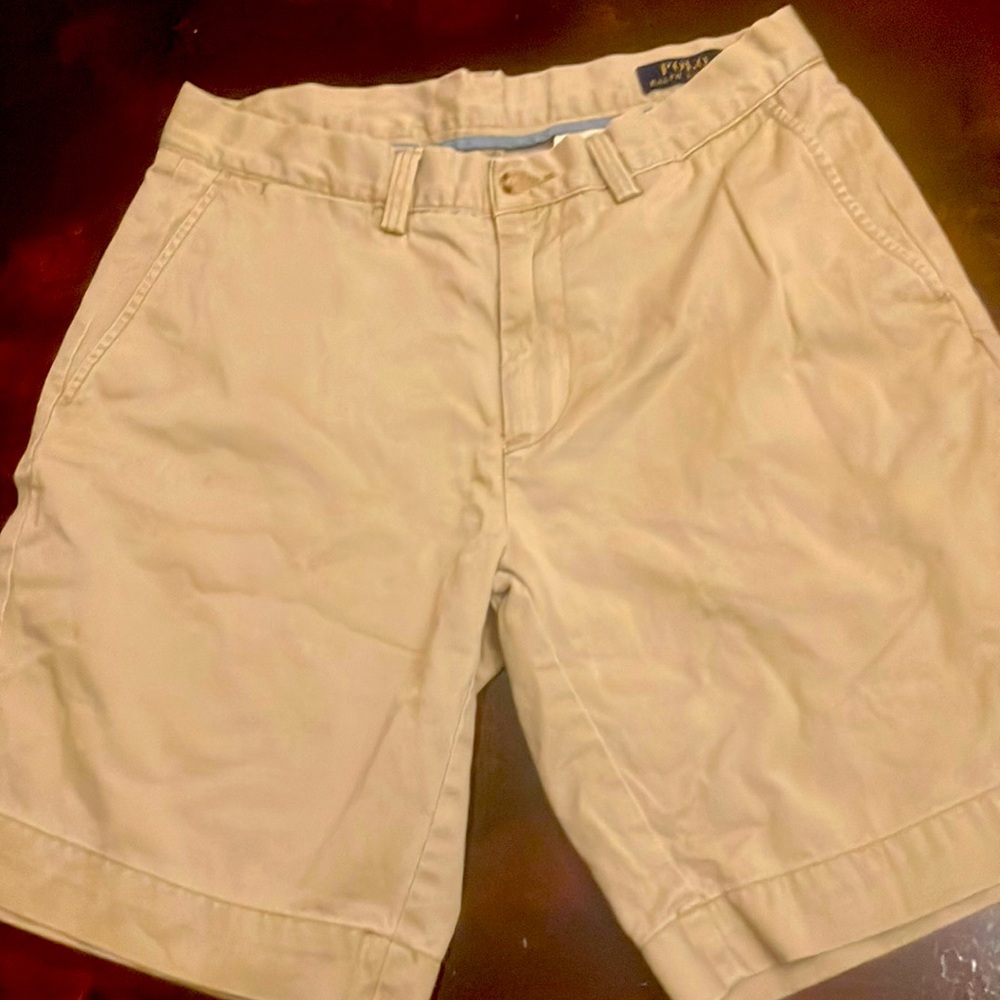 Polo by Ralph Lauren Men's Tan khaki Shorts CLASSIC FIT